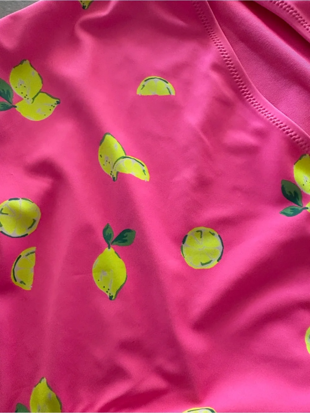 Gap kids pink lemon cutout swimsuit one piece. XXL